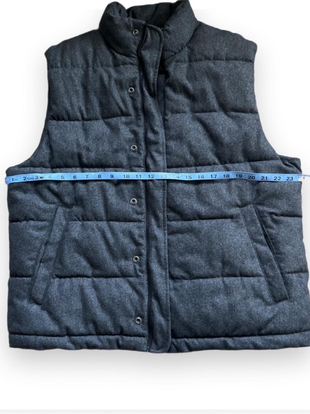 H&M Dark Gray Quilted Puffer Vest - Picture 5 of 5